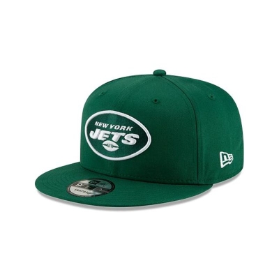 Green New York Jets Hat - New Era NFL Team Basic 9FIFTY Snapback Caps USA3850241